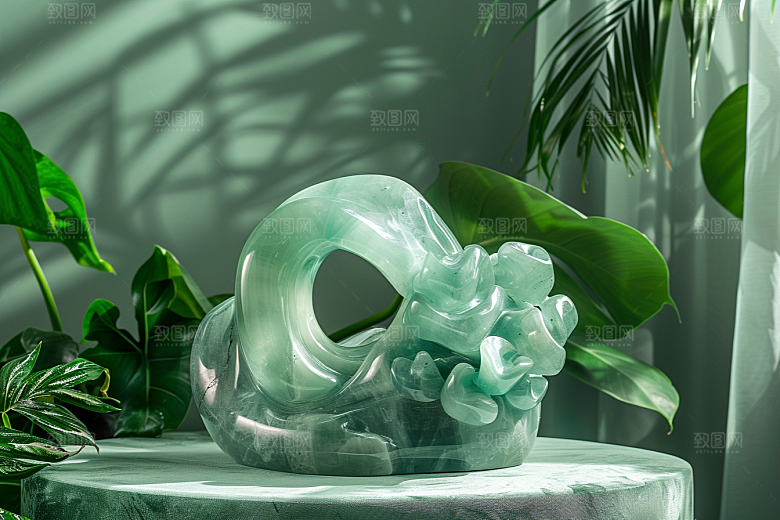 玉石珠宝大气美玉素材