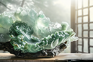 玉石珠宝光泽奢侈品素材