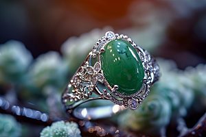 玉石珠宝高端绿色素材