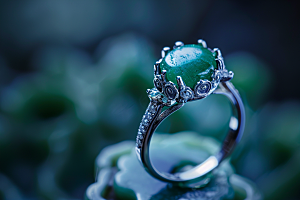 玉石珠宝绿色高端素材