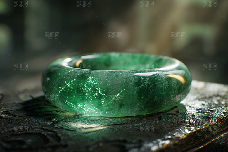 玉石珠宝美玉奢华素材