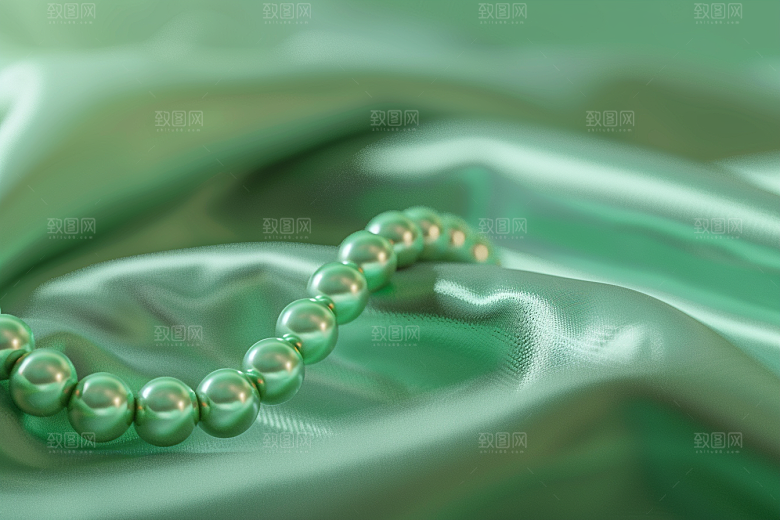 玉石珠宝美玉光泽素材