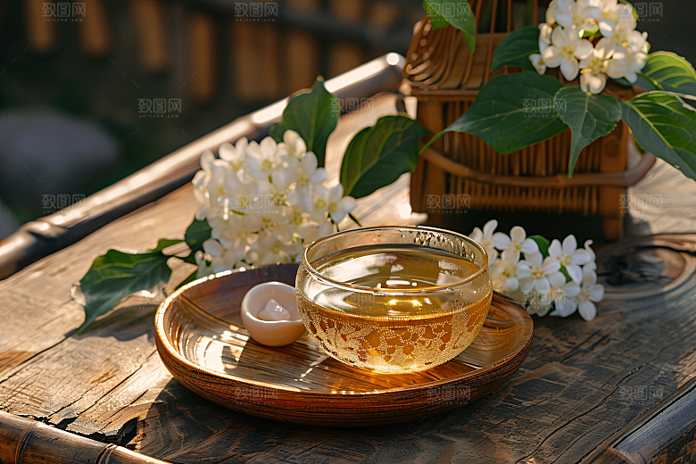 桂花高清芬芳摄影图