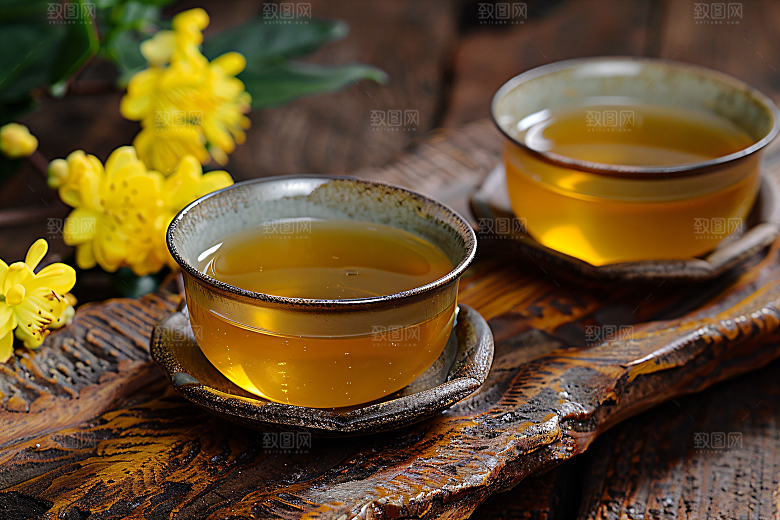 桂花芳香金桂摄影图