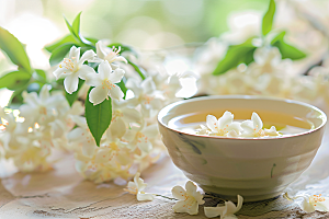 桂花秋季植物摄影图