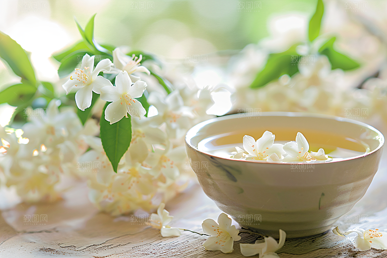 桂花秋季植物摄影图