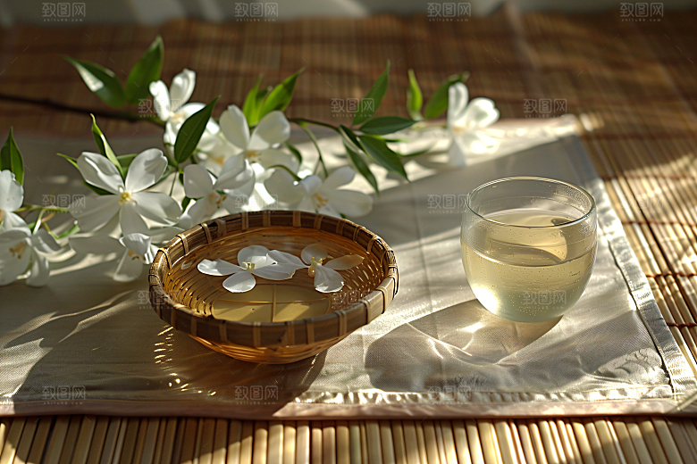 桂花树木自然摄影图