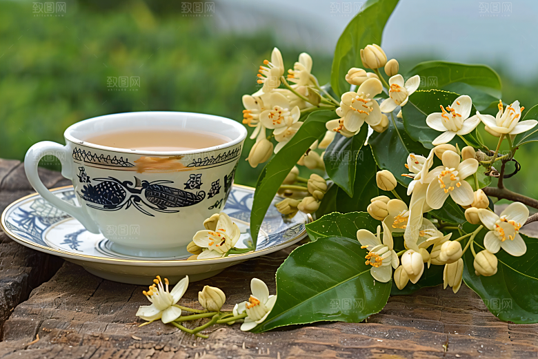 桂花四季桂秋季摄影图