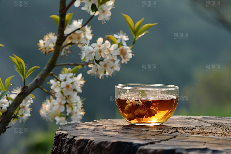 桂花高清芳香摄影图