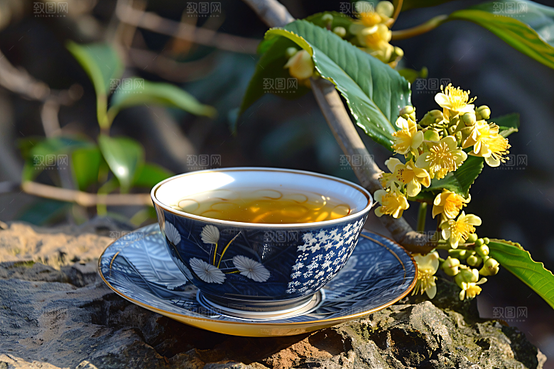 桂花芬芳高清摄影图