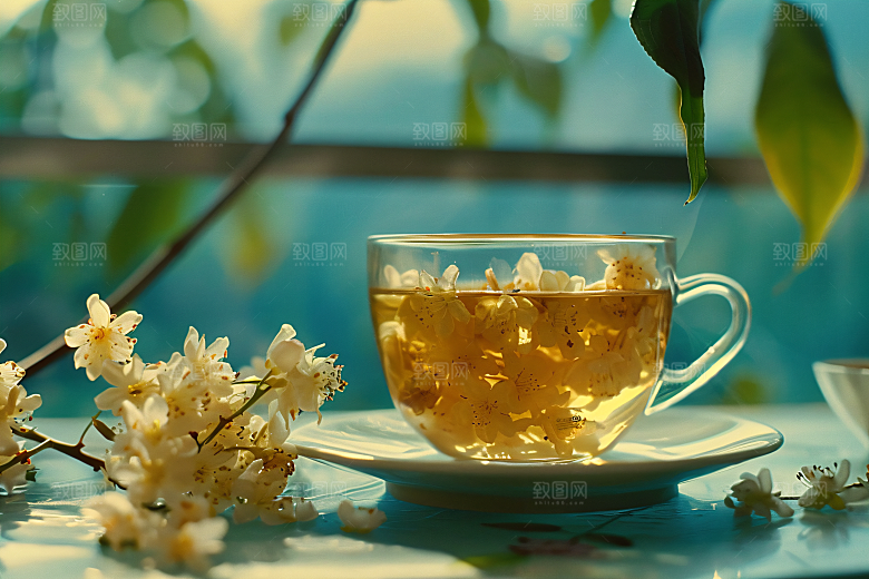 桂花四季桂高清摄影图
