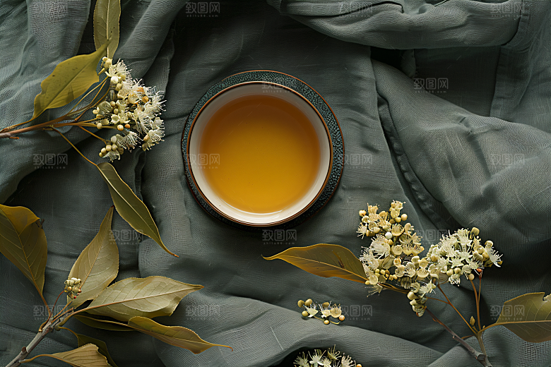 桂花金桂花卉摄影图