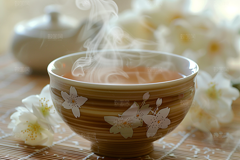 桂花花朵自然摄影图