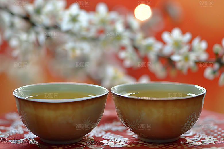 桂花树木秋季摄影图