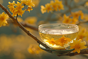 桂花秋季芳香摄影图