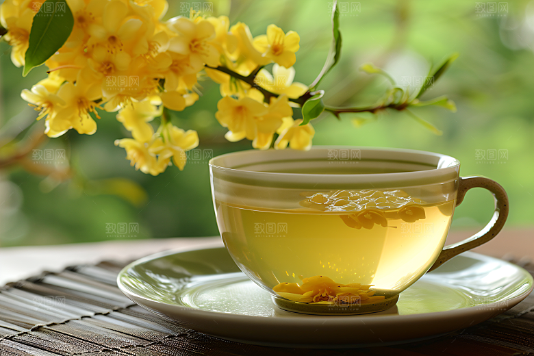 桂花唯美四季桂摄影图