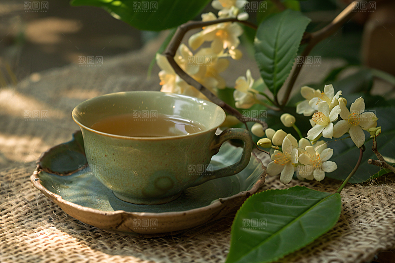 桂花高清清新摄影图