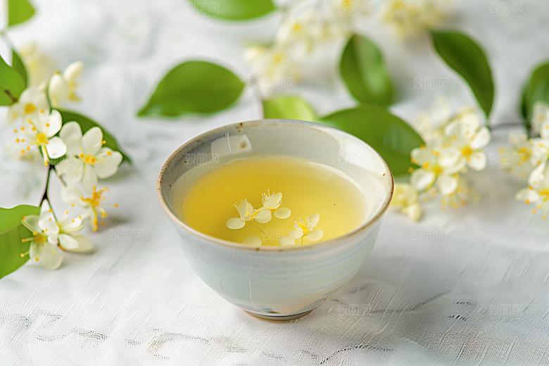桂花金桂树木摄影图