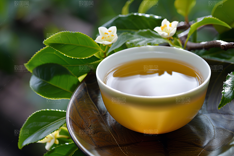 桂花清新唯美摄影图