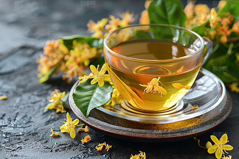 桂花秋季金桂摄影图