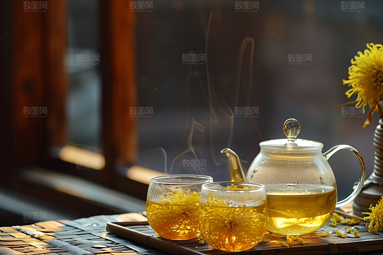 桂花花朵四季桂摄影图