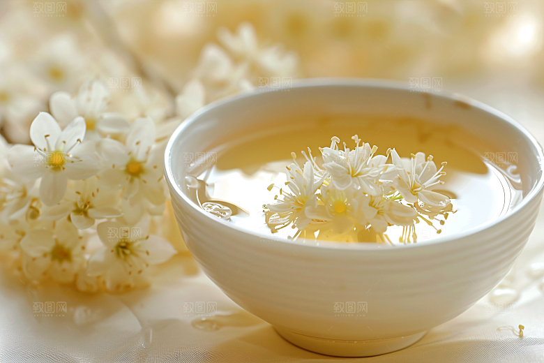 桂花金桂高清摄影图