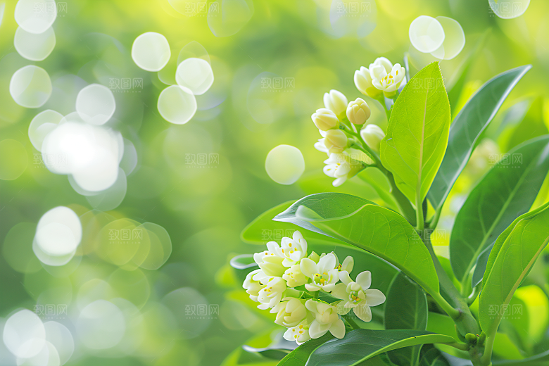 桂花唯美秋季摄影图