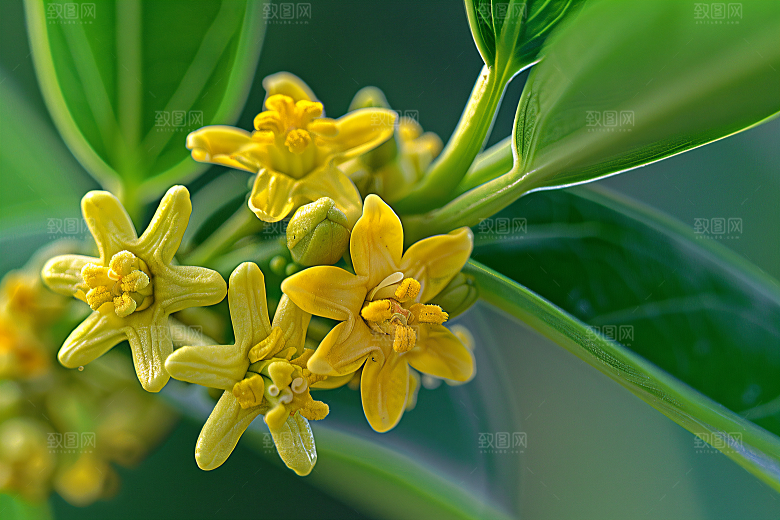 桂花高清植物摄影图