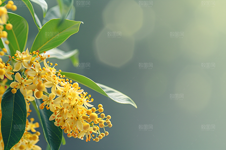 桂花四季桂秋季摄影图