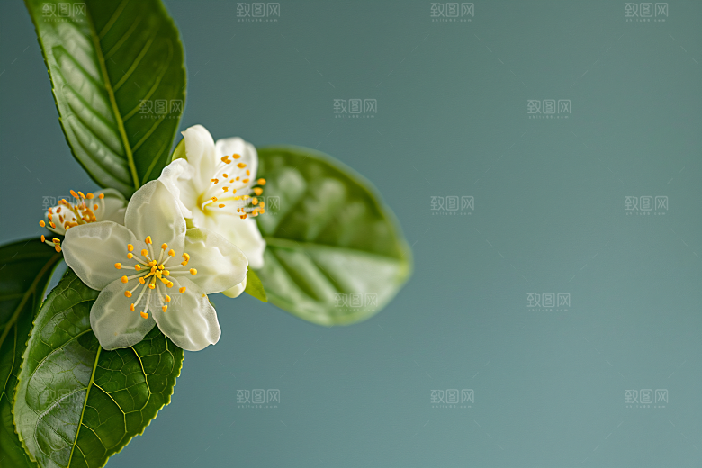 桂花唯美自然摄影图