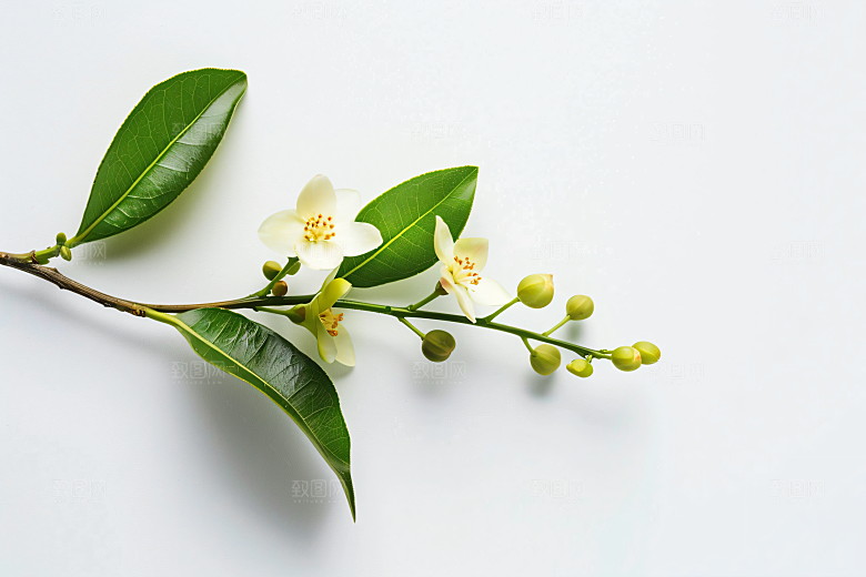 桂花树木金桂摄影图