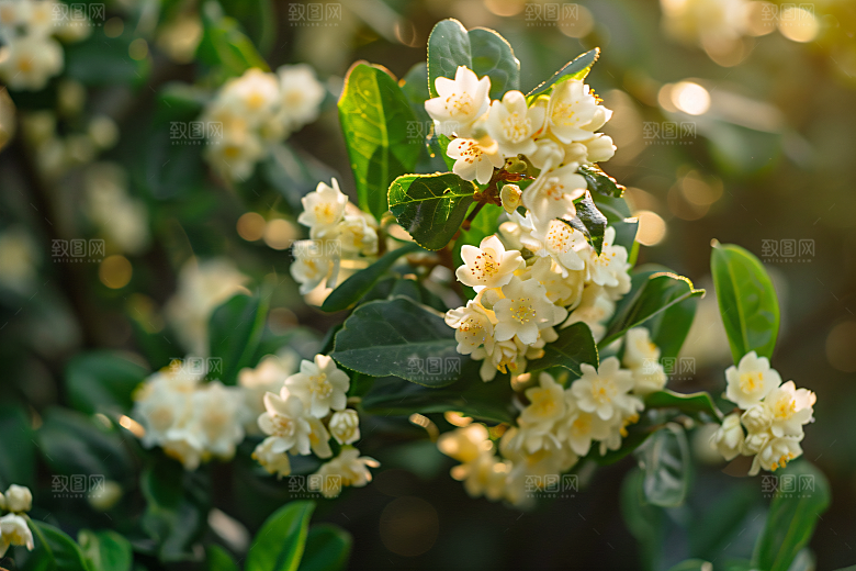 桂花芳香四季桂摄影图