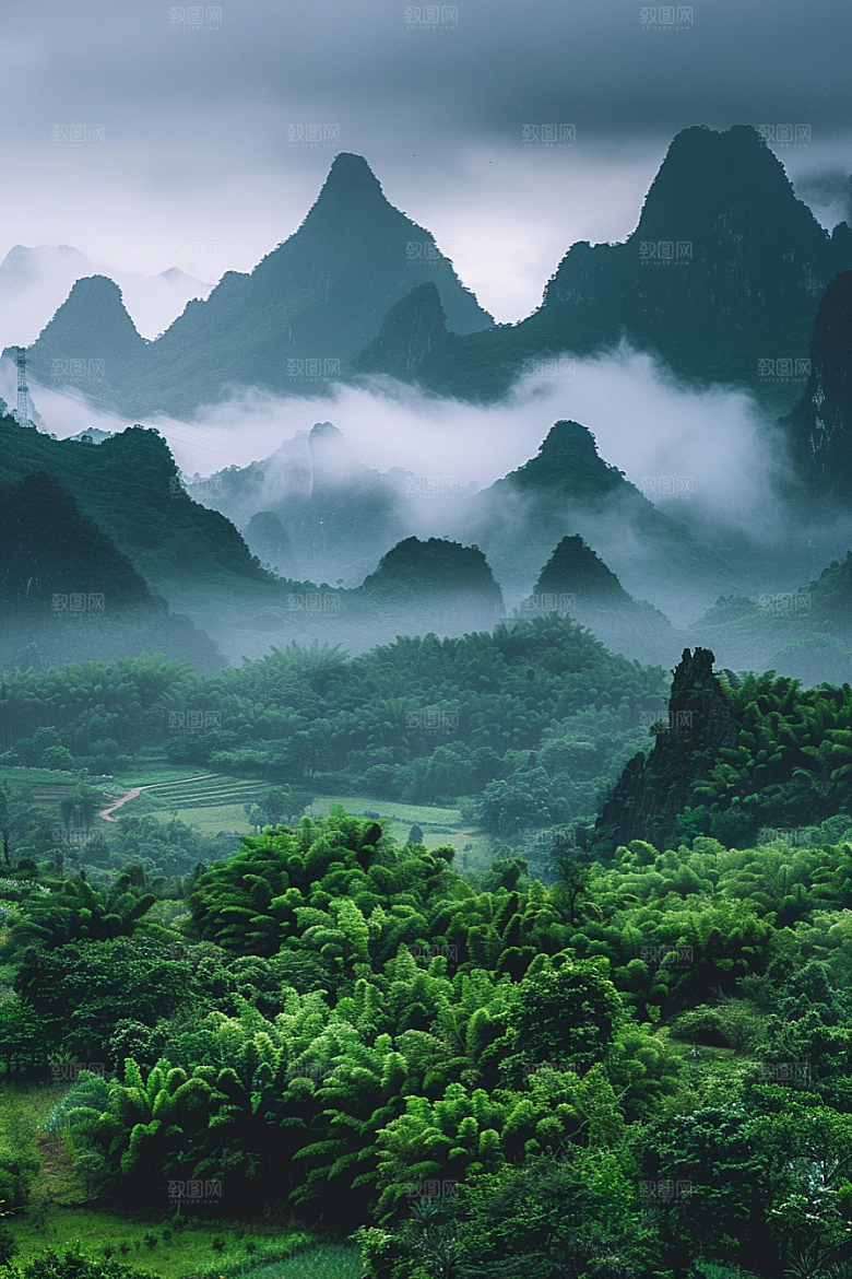 桂林山水高清旅行摄影图