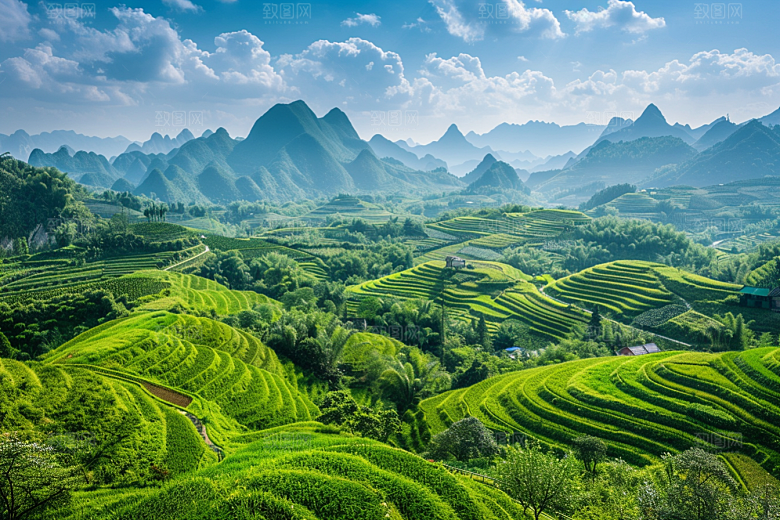 桂林山水广西精致摄影图