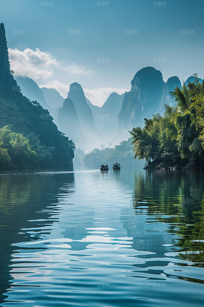 桂林山水高清旅行摄影图