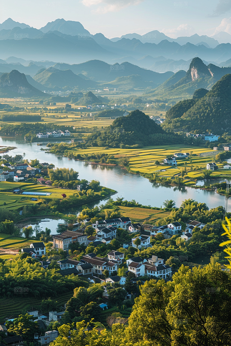 桂林山水旅游高清摄影图
