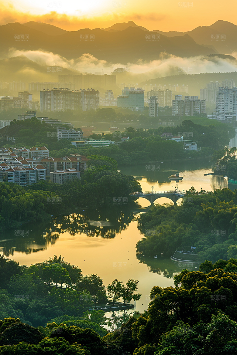 桂林山水旅游高清摄影图
