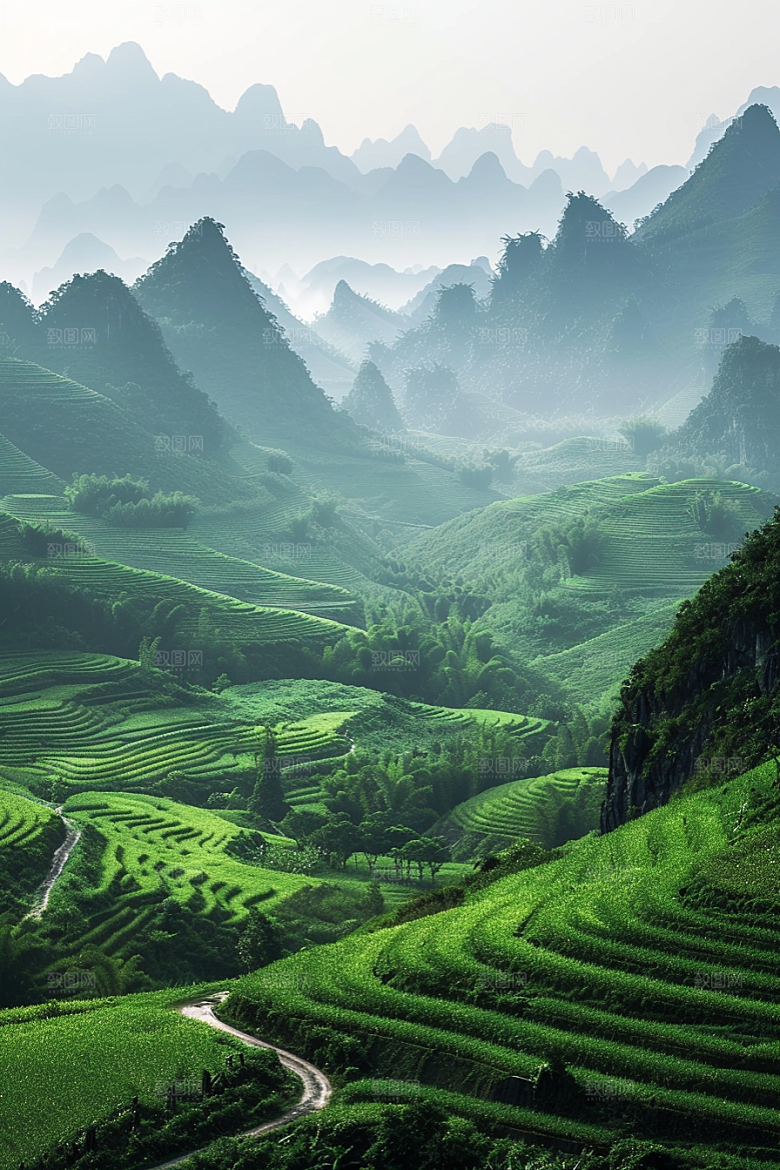 桂林山水大气旅行摄影图