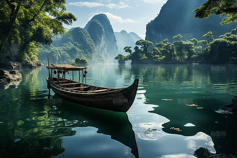 桂林山水旅行高清摄影图