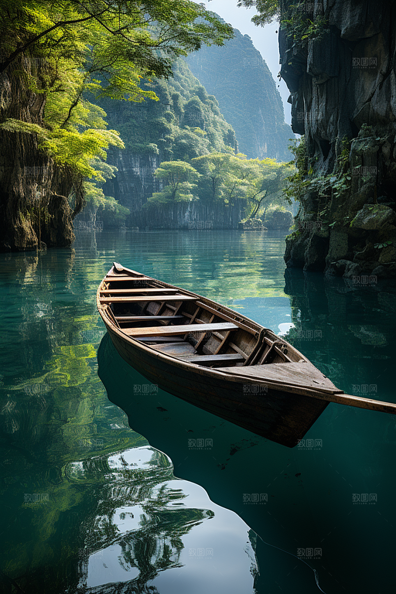桂林山水自然阳朔摄影图