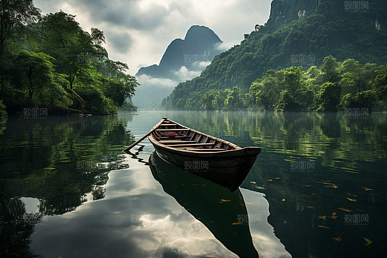 桂林山水自然唯美摄影图