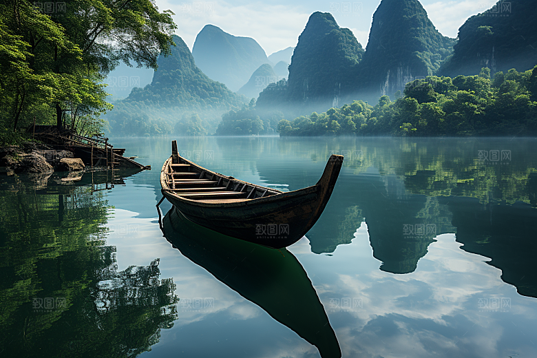 桂林山水唯美高清摄影图