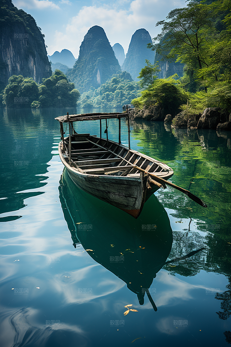 桂林山水精致大气摄影图