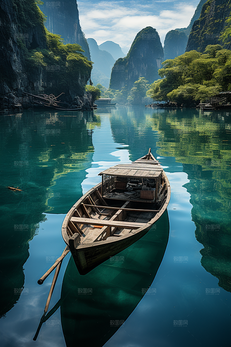桂林山水旅游唯美摄影图