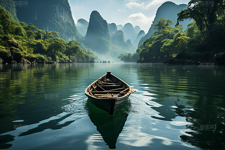 桂林山水广西风光摄影图