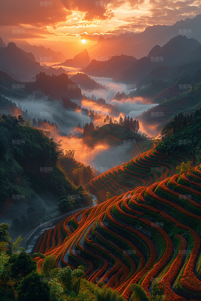 桂林山水精致唯美摄影图