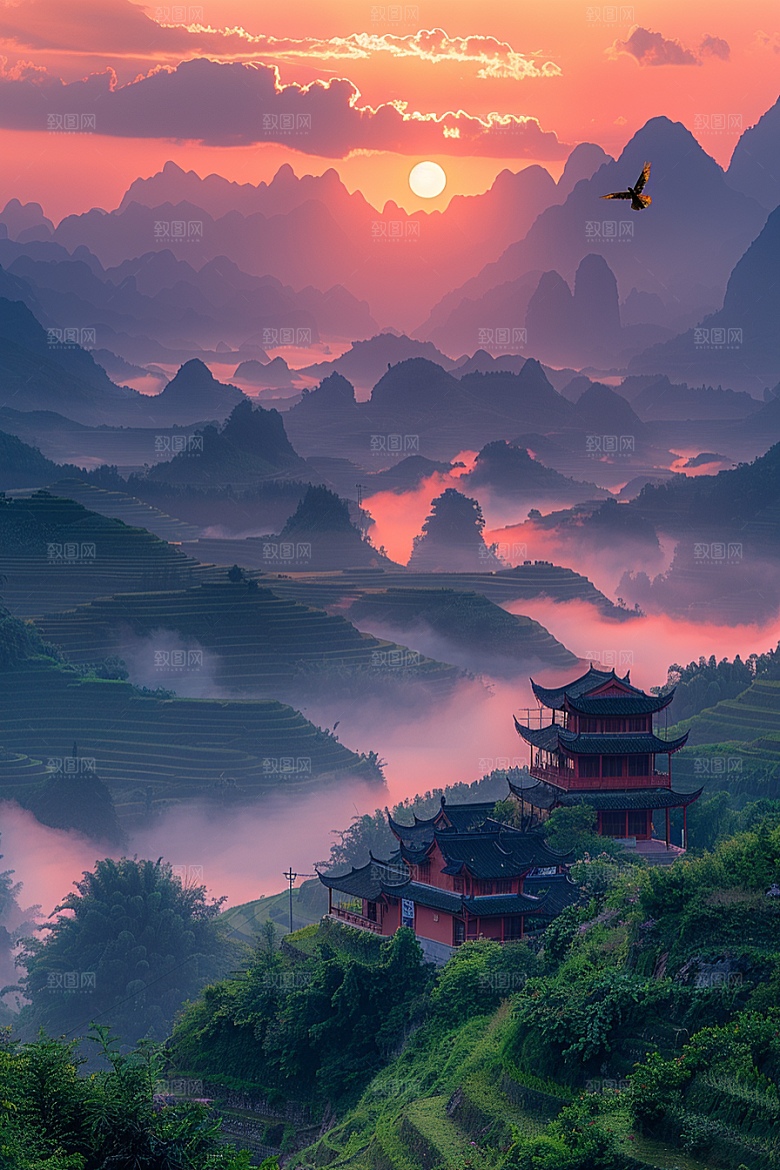 桂林山水精致大气摄影图