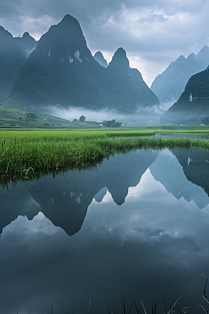 桂林山水旅行旅游摄影图