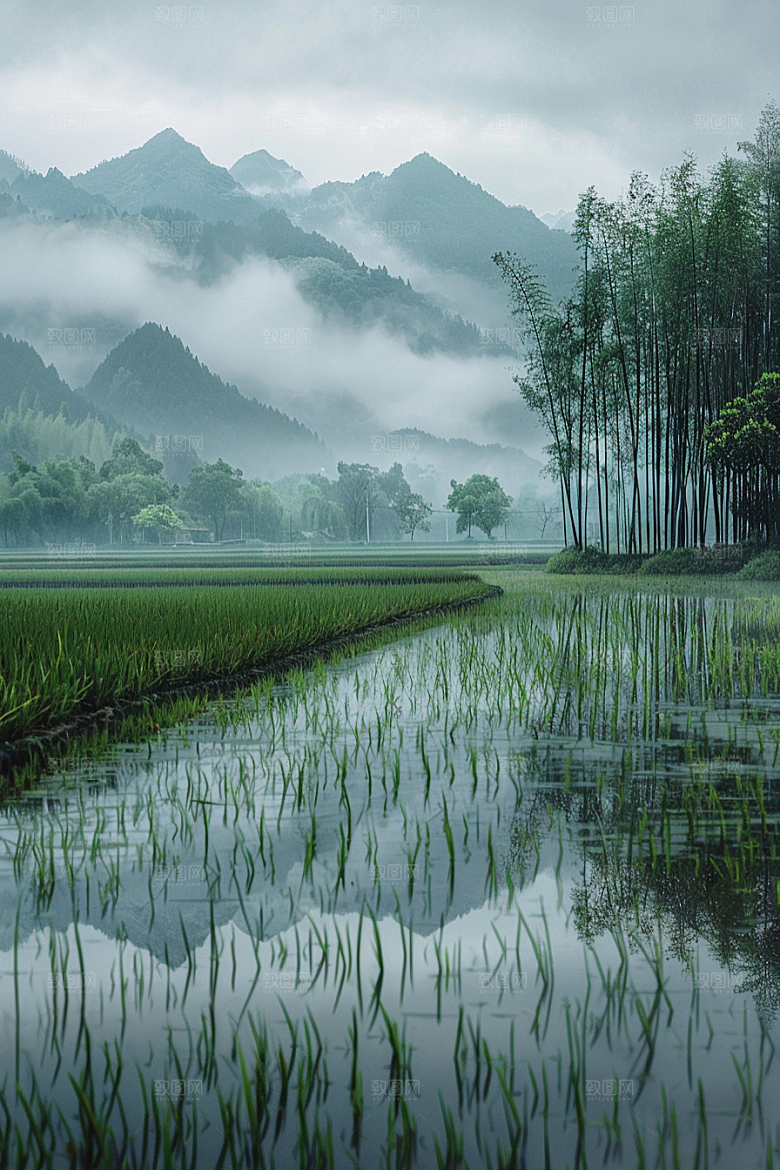 桂林山水漓江旅行摄影图