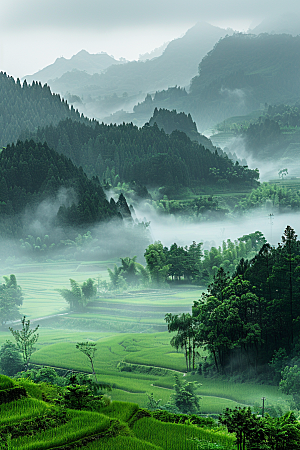 桂林山水自然精致摄影图
